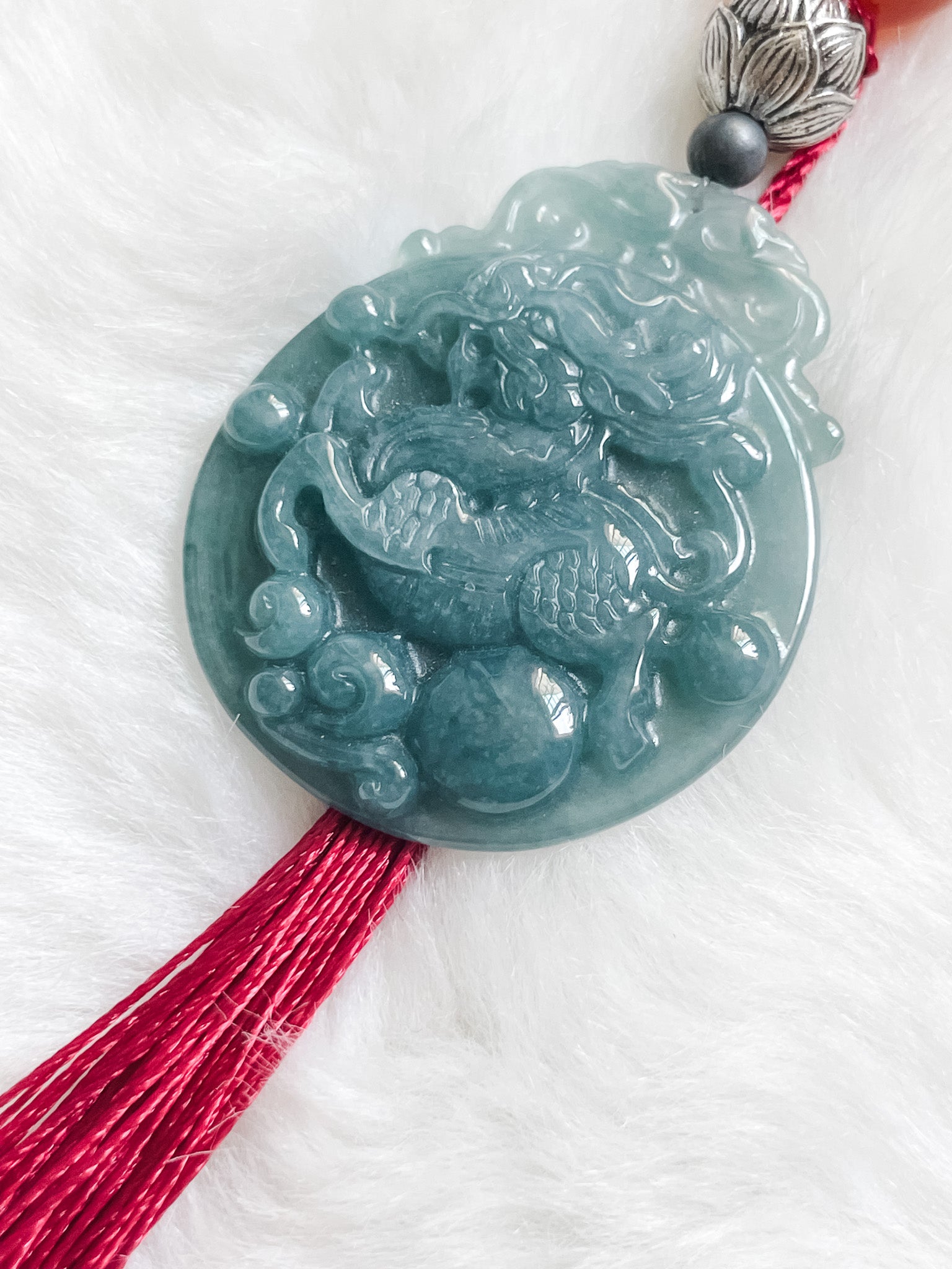 Sacred Qilin Guardian - Feng Shui Hanging Crystal