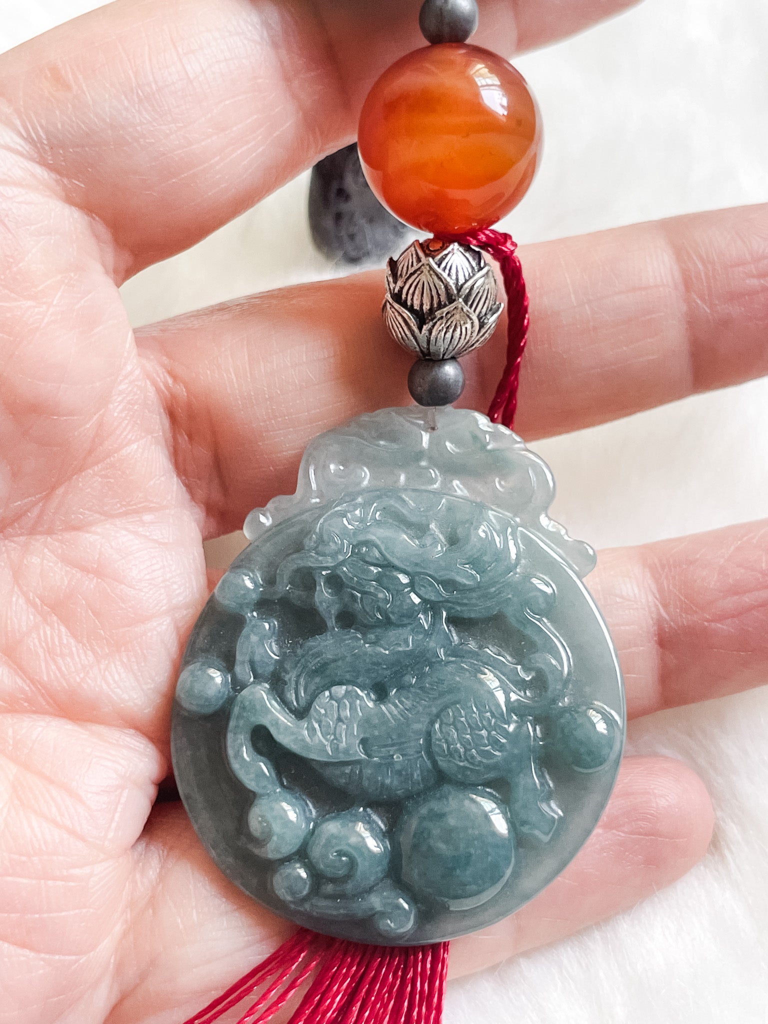 Sacred Qilin Guardian - Feng Shui Hanging Crystal