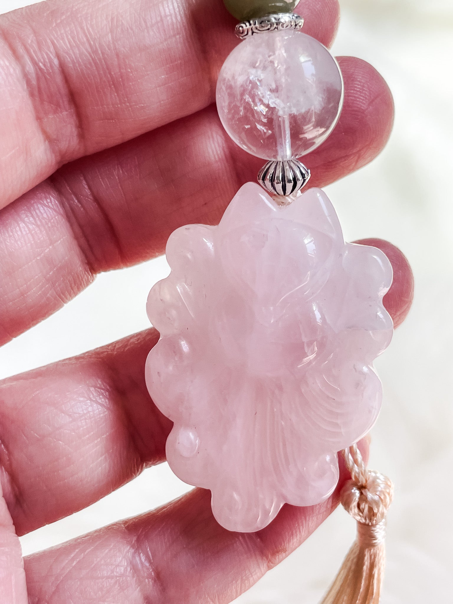 Nine Tail Love Manifestation - Feng Shui Hanging Crystal