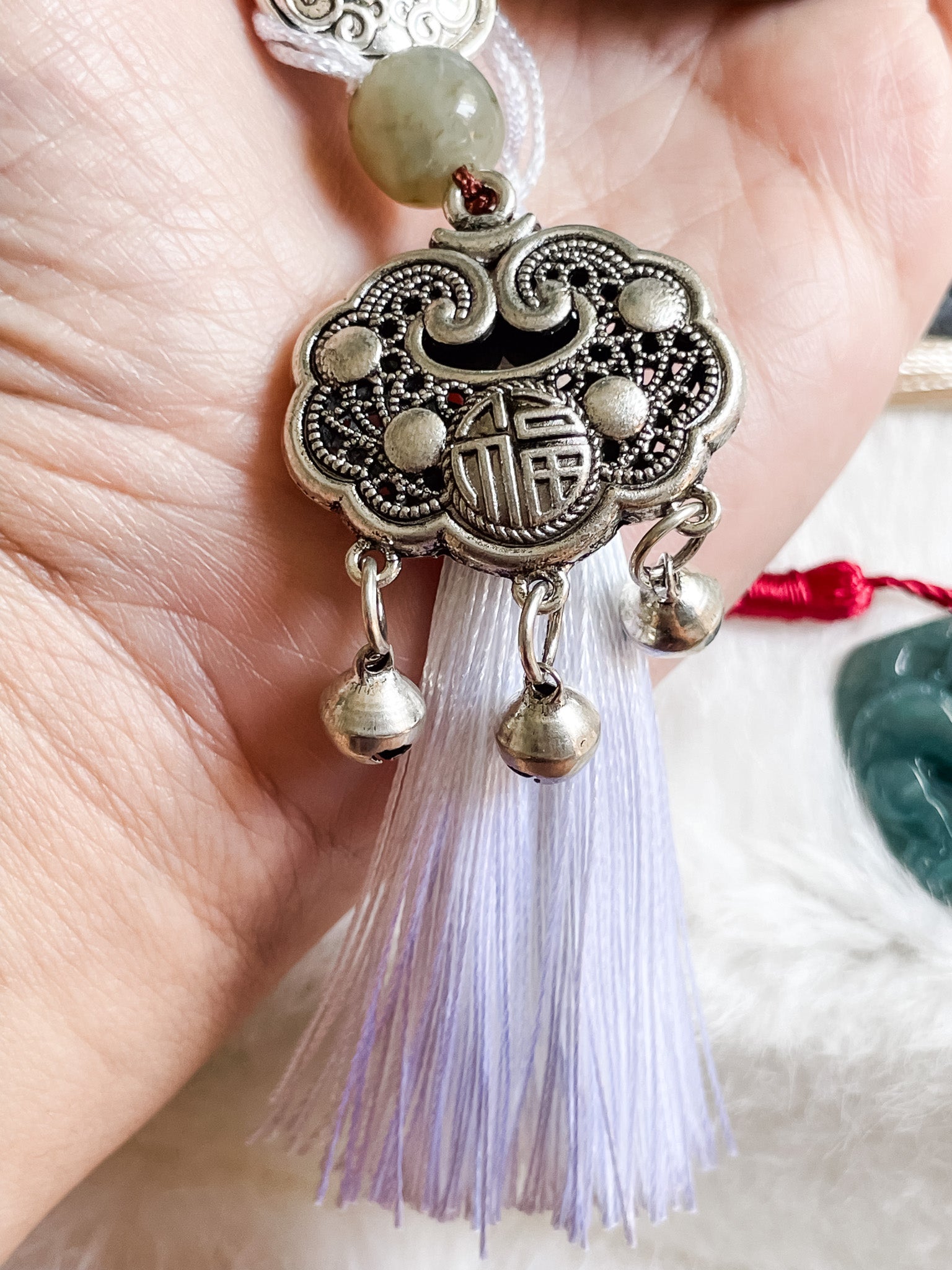 Ruyi Nine Dragons Fortune - Feng Shui Hanging Crystal