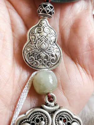 Ruyi Nine Dragons Fortune - Feng Shui Hanging Crystal