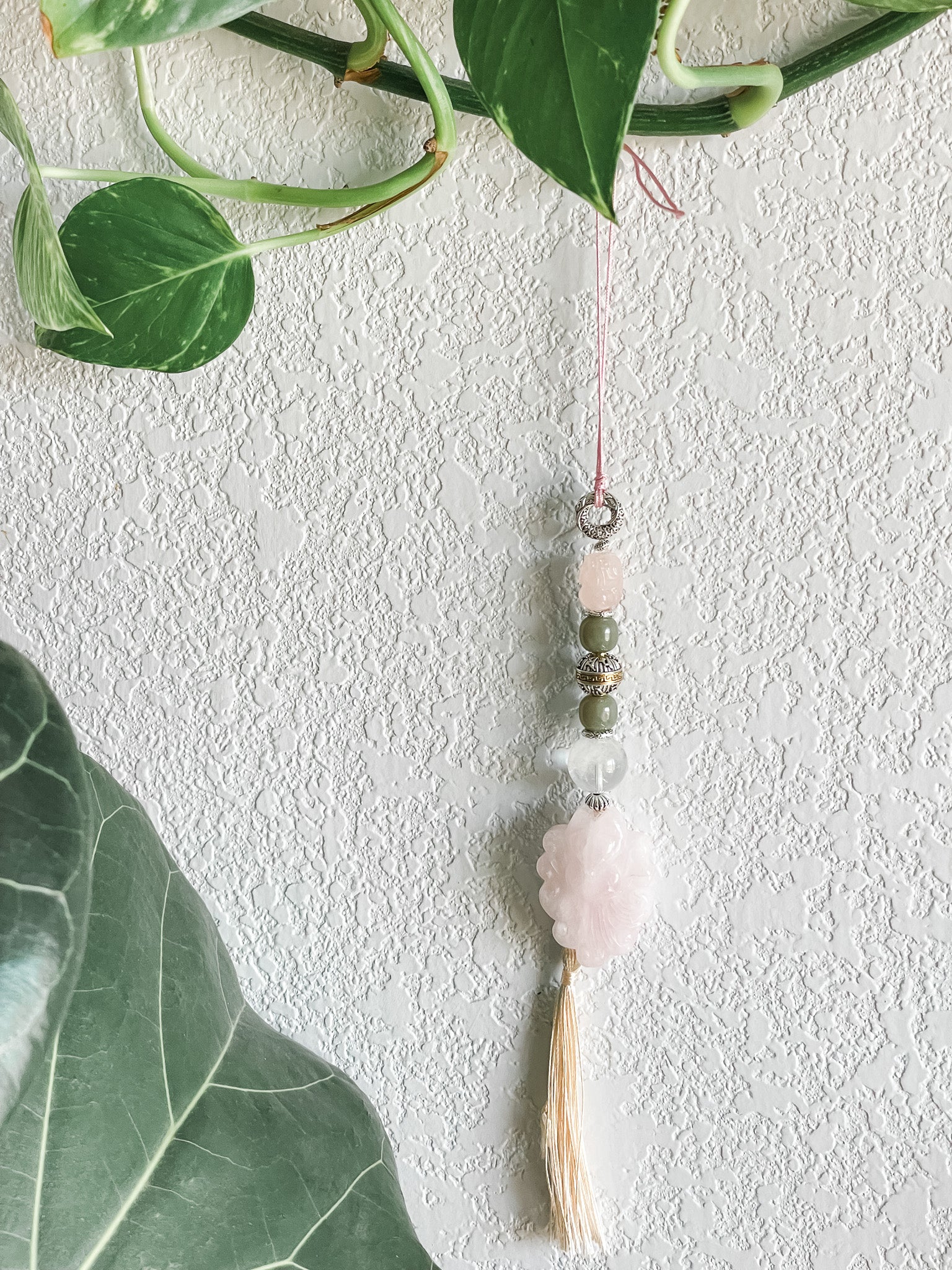 Nine Tail Love Manifestation - Feng Shui Hanging Crystal