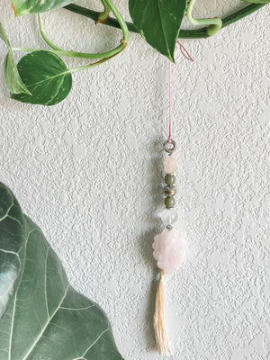 Nine Tail Love Manifestation - Feng Shui Hanging Crystal