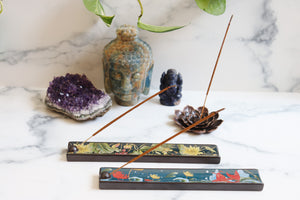 Lotus Pond Ceramic Incense Holder