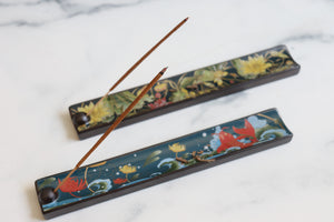 Lotus Pond Ceramic Incense Holder