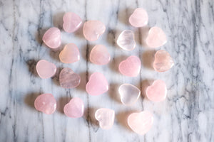 Rose Quartz Heart